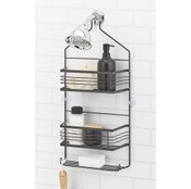 Wholesale - 2.5 TIER MATTE BLACK COLEBROOK SHOWER CADDY C/P 12, UPC: 038861707868